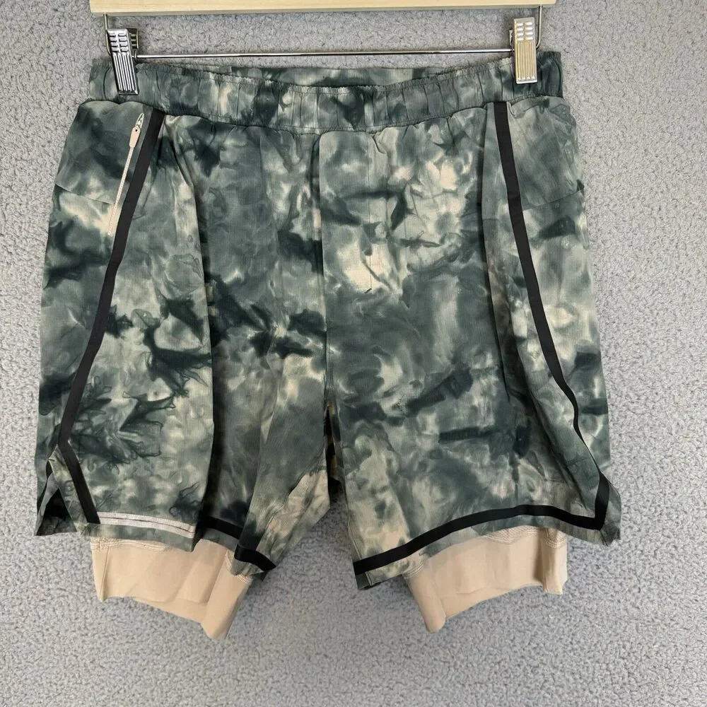 Lululemon Shorts Men's Large Green‎ Surge 6